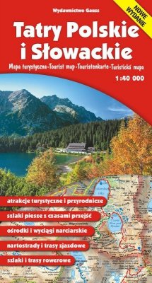 Mapa „Tatry Polskie i Słowackie”