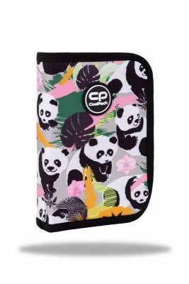 Piórnik 1-komorowy bez wyposażenia Coolpack Clipper Panda Gang