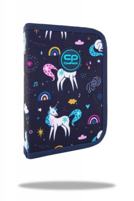 Piórnik jednoklapkowy bez wyposażenia Coolpack Clipper Mrs Unicorn