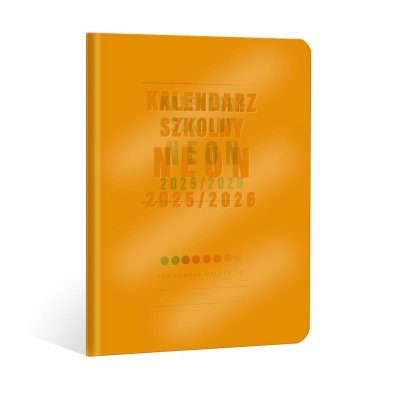 Kalendarz szkolny Neon 2025/26