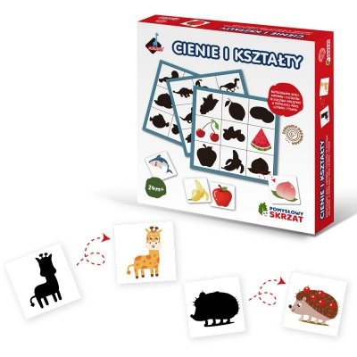 Puzzle Edukacyjne dopasuj kształty