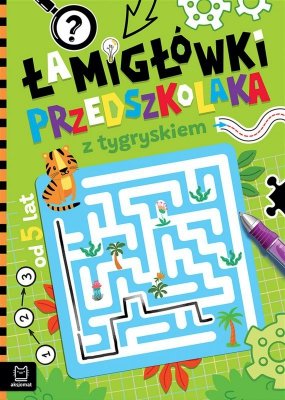 Łamigłówki przedszkolaka z tygryskiem