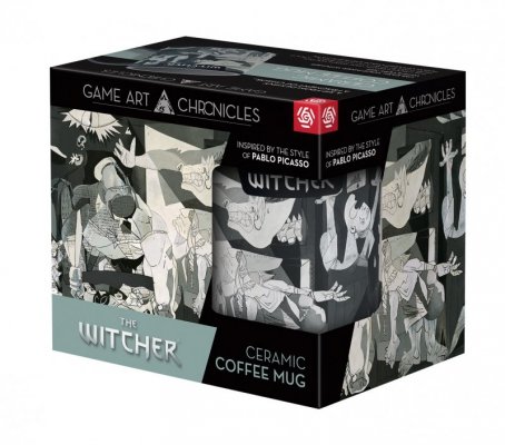 Kubek 450ml ceramiczny The Witcher Wiedźmin Ciri & Pablo Picasso