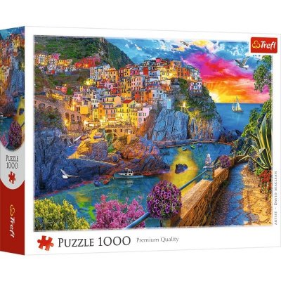 Puzzle 1000 Wieczorny spacer po Cinque Terre 10982