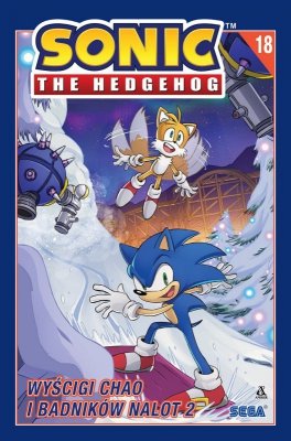 Wyścigi Chao i Badników nalot 2. Sonic the Hedgehog. Tom 18