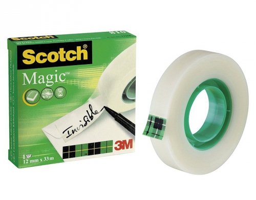 Taśma matowa Magic 12mm x 33m (810) Scotch, 3M