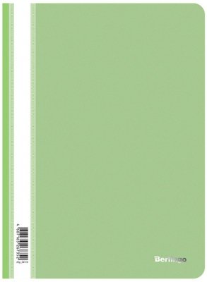 Skoroszyt standard, PP, A4, 180 mikr., j.zielony, Berlingo