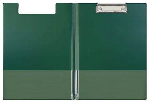 Teczka z klipsem A4 ciemnozielona PVC KH-04 07, Biurfol