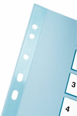 Przekładki A4 1-10 kol. Mylar, Esselte
