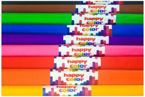 Krepina pomar. 50x200cm 4 313552, Happy Color