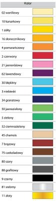 Karton B2 270g 50x70cm czerwony  nr 2, Happy Color