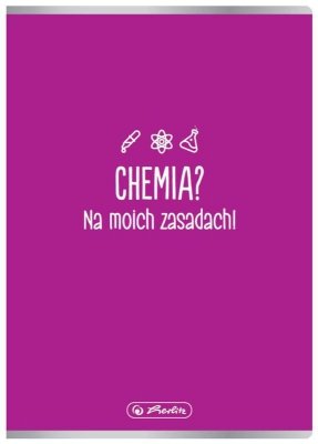Zeszyt tematyczny Chemia A5 60k. kratka 9577412, Herlitz