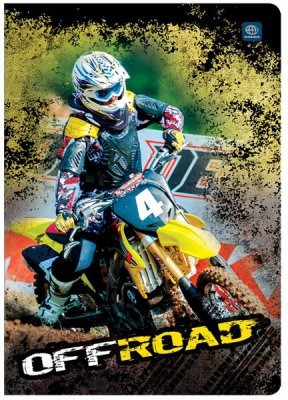 Zeszyt A5 32 k. kratka mix, Interdruk