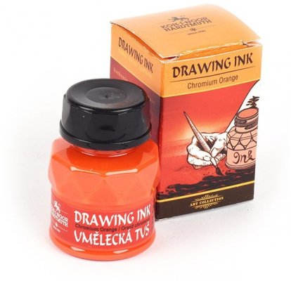 Tusz kreślarski Art 2240 chromium orange 20g., Koh-I-Noor