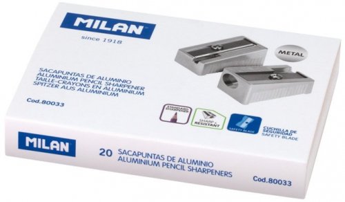 Temperówka metalowa ścięta 80033, Milan