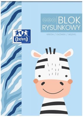 Blok rysunkowy A4 20k 120g Kids, Oxford
