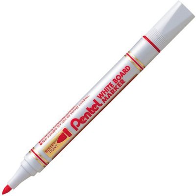 Marker suchościeralny MW85 czerwony, Pentel