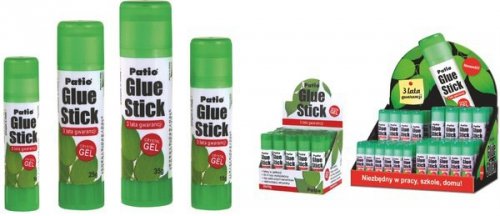 Klej w sztyfcie 15 g Crystal Gel, Patio