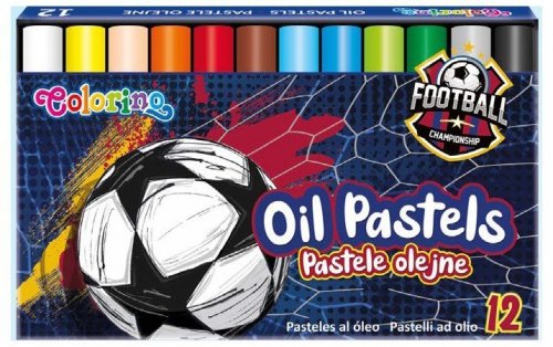 Pastele olejne 12-kol. Football Colorino School, Patio