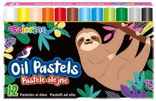 Pastele olejne 12-kol. Wildkid Colorino School, Patio