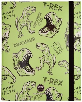 Teczka z gumką A4 szeroka Dino Adventure CoolPack, Patio