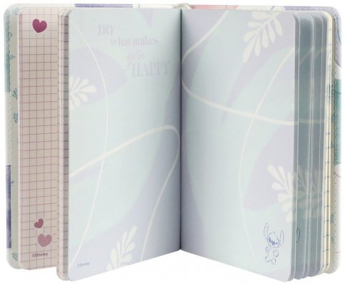 Notes B6 100 k. Squishy 3D Disney Fashion Stitch wzór 1, Patio