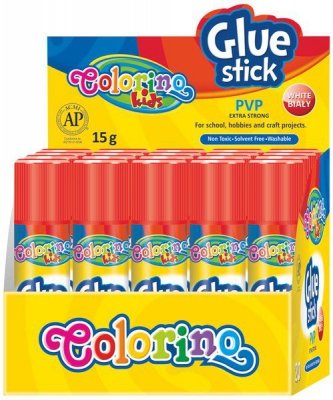 Klej w sztyfcie 15 g PVP Colorino Kids, Patio