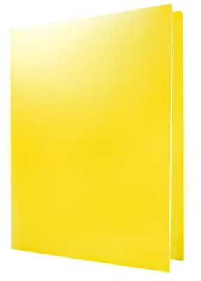 Skoroszyt PP A4 żółty, Tetis