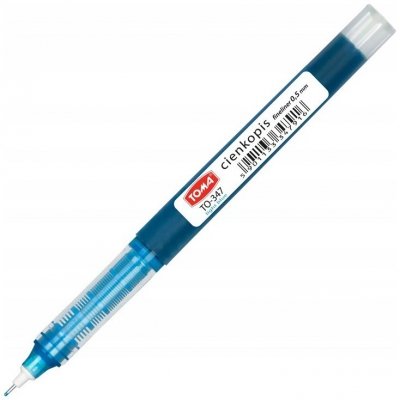Cienkopis kapilarny 0,5mm jasnoniebieski, Toma