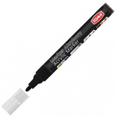 Marker akrylowy czarny 402-31, Toma