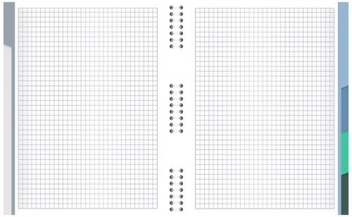 Kołonotes A5 100k 70g kratka Student Book 5P, Top-2000