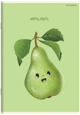 Zeszyt A6 32 k. 70g kratka Fruits, Top-2000