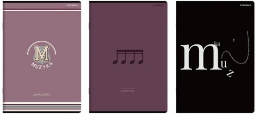 Zeszyt A4 16k 70g Muzyka 5-linia, Top 2000