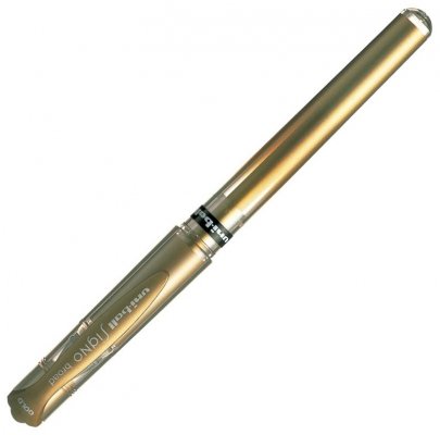 Długopis żelowy UM-153 złoty, UNI