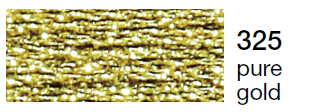Metalic perle 10 -pure gold  325