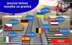 Obniżamy koszty wysyłki za granicę