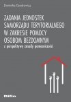 Zadania jednostek samorządu terytorialnego w zakresie pomocy osobom bezdomnym