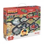 CzuCzu Duuuże puzzle Droga dla pojazdów 3+