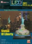 Puzzle 3D Led Statua Wolności