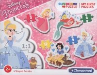 Moje pierwsze puzzle Księżniczki 4 w 1 