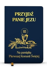 Przyjdź Panie Jezu kolor granatowy