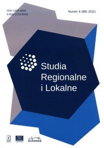 Studia Regionalne i Lokalne 4 (86) 2021