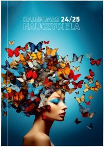 Kalendarz nauczyciela 24/25 A5T PCV bezbarwny MOTYLE