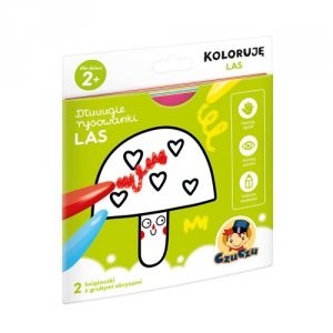 CzuCzu Dłuuugie rysowanki Koloruję Las
