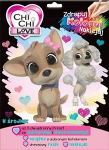 Chi Chi Love Zdrapuj, koloruj, naklejaj