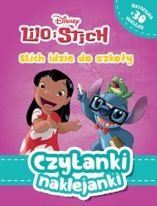 Czytanki naklejanki Stitch idzie do szkoły Disney Lilio i Stitch