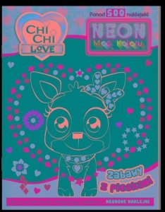 Chi Chi Love Neon Moc koloru Zabawy z pieskami
