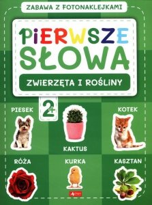 Pierwsze słowa. Zabawa z fotonaklejkami