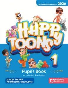 Happy Toons 1. Edycja międzynarodowa. Pupil's Book + DigiBook