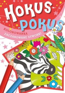 Hokus-pokus. Kolorowanka. Zaczarowane stworki